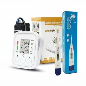 প্রেসার পরিমাপ করার যন্ত্র – Bp Machine_জাপানিজ_প্রযুক্তি (Made in PRC)+Thermometer